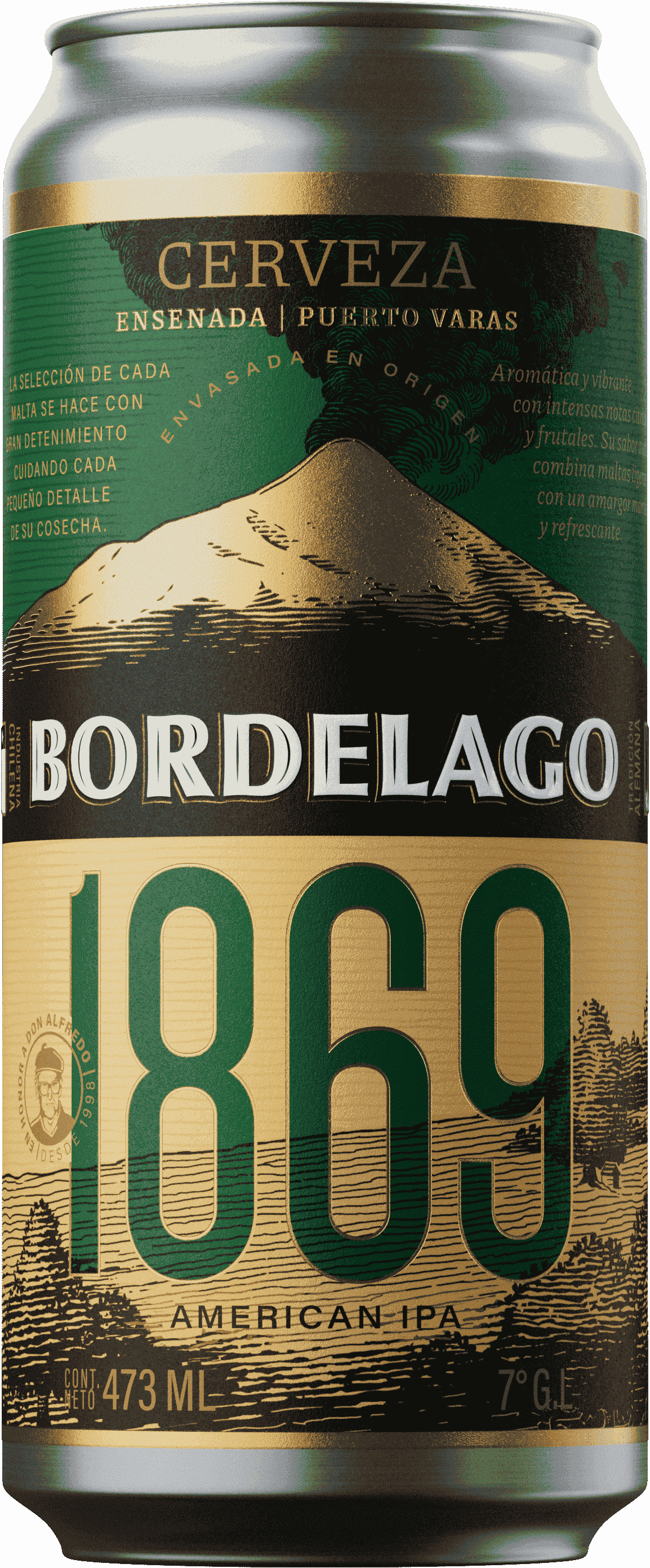 Cerveza Bordelago American Ipa Lata