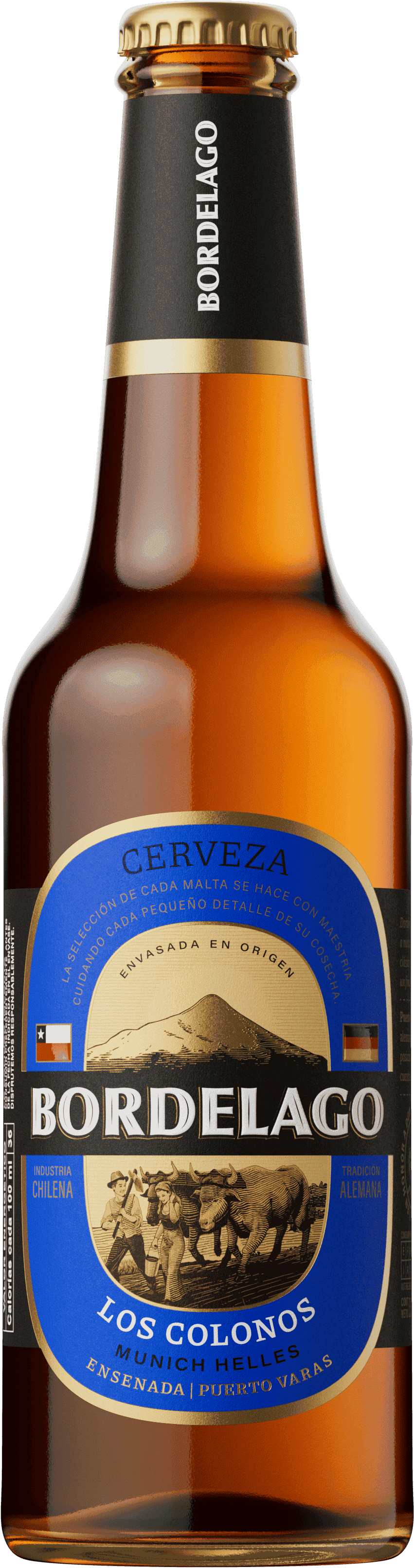 Cerveza Bordelago Los Colonos Botella