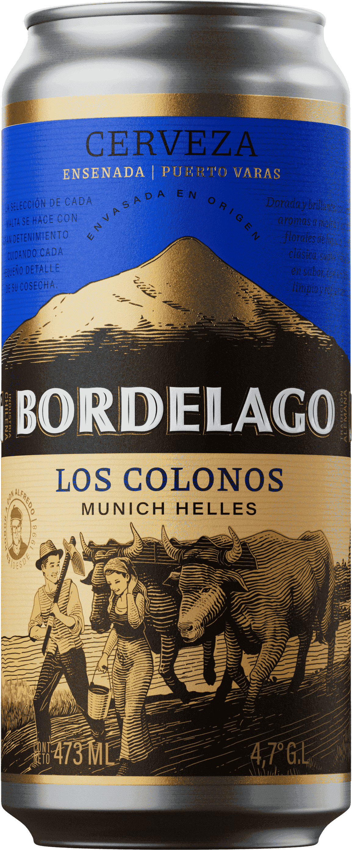 Cerveza Bordelago Los Colonos Lata